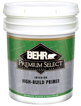 Behr. Ideal for drywall installers, Premium Select High Build Primer & Sealer is designed to help professionals save time, money, and materials during the drywall-finishing process. The high-viscosity primer goes on thick to fill and hide minor imperfections before applying color topcoat. The high-build properties minimize imperfections such as paper fuzz, minor sanding grooves, nicks, and pinholes, and ensures topcoats present a smooth and consistent sheen. Available through special order only.
www.behrpro.com.
–L.H.