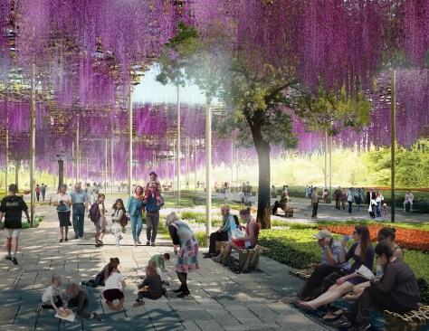 Beijing Horticultural Exposition Masterplan and Pavilions, WORK Architecture Company, SCAPE, SLAB and Studio Zhu Pei, Beijing