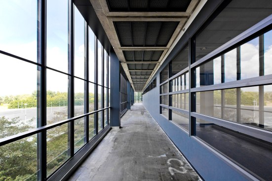 Bell Labs interior passageway