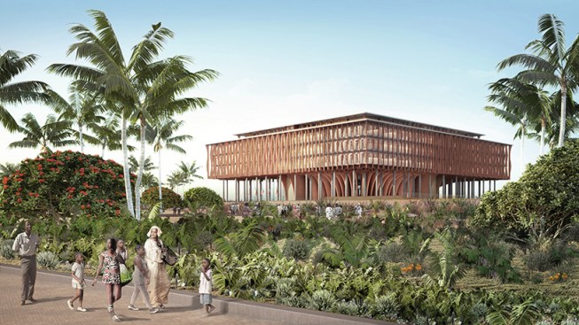Benin National Assembly rendering