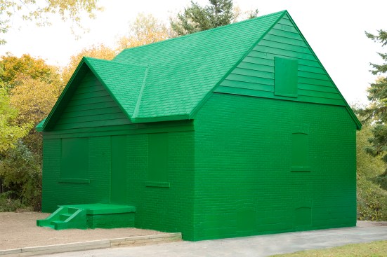 Title Deed, 2009. Site specific installation, The Leona Drive Project, Willowdale