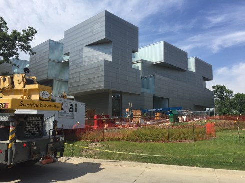 Visual Arts Building, University of Iowa, by Steven Holl Architects