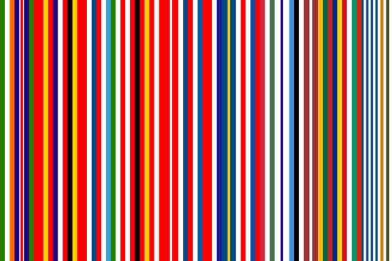 In 2001, OMA designed a barcode which merged the flags of current EU member states into a new representative flag.