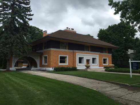 Winslow House, River Forest, Ill., by Frank Lloyd Wright