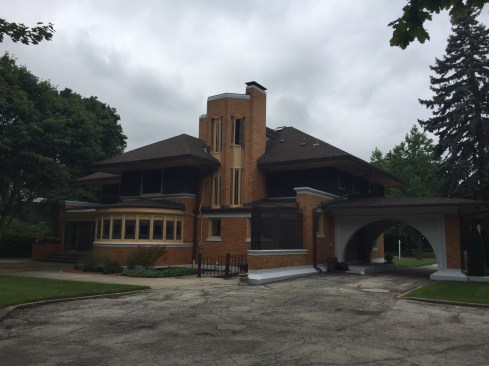 Winslow House, River Forest, Ill., by Frank Lloyd Wright