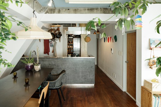 Dining and kitchen