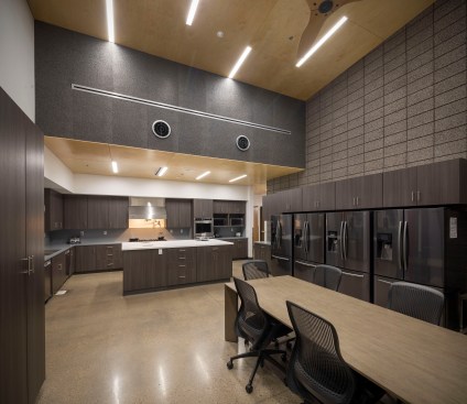 Quiet spaces for personnel to retreat, recharge, study = “Dorms”; common areas for the “house” = “family room”; a darker room for entertainment where they could gather as a team and watch a movie = “the day room”, and a flexible room for “training”, that could serve the community and inter-station training if needed. 