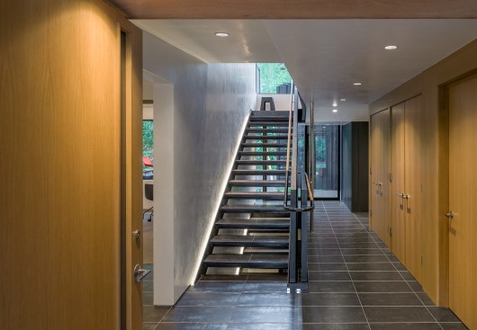 Stair to second level.