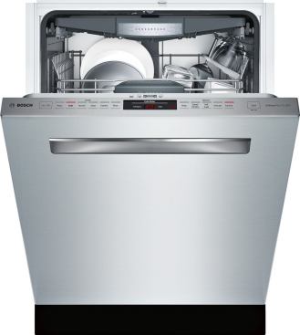 Bosch Ascenta 800 Plus The Ascenta 800 Plus dishwasher exceeds Energy Star requirements for water and energy and can be used for washing small, lightly soiled loads that fill half or less of the dishwasher’s capacity. The ActiveWater feature uses design, water pressure, and efficiency to circulate 2.5 gallons of water into the cleaning power of more than 600, the firm says, and a flow-through water heater channels 100 percent water through tight coils in a confined heating chamber for more efficient heating. Bosch. www.bosch-home.com.