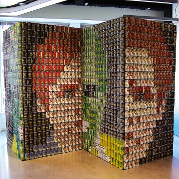 The Mask, by Gensler (2,832 cans)