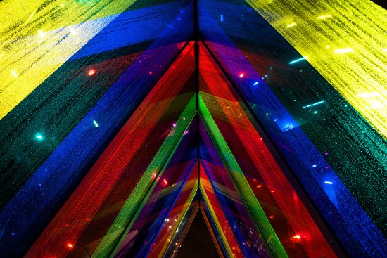 Detail of the art piece Through No. 3