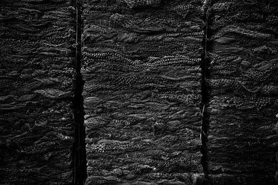 Discarded fishing nets harvested by Bureo for Humanscale's materials supply chain.