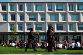 Burntwood School, London, by AHMM Architects, winner of the 2015 RIBA Stirling Prize.