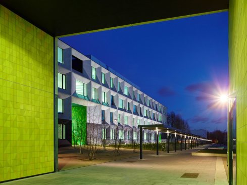Burntwood School, London, by AHMM Architects, winner of the 2015 RIBA Stirling Prize.