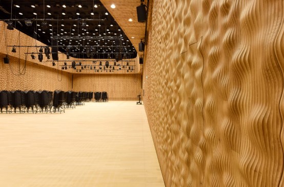 Hamburg ; Baustelle Elbphilharmonie kleiner Saal