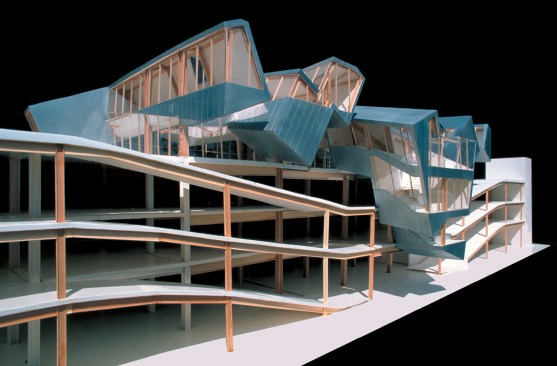 Physical Model, View from Northwest (Dec. 2012)