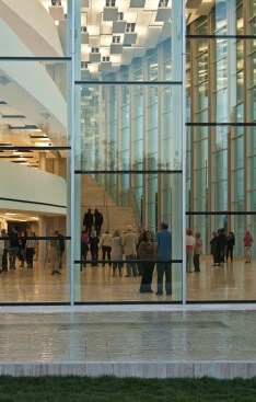 Exterior Detail at Lobby & Reflecting Pool