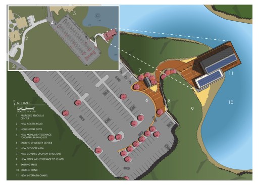 Site+Plan+of+Interfaith+Chapel