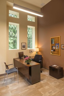 faculty office.
