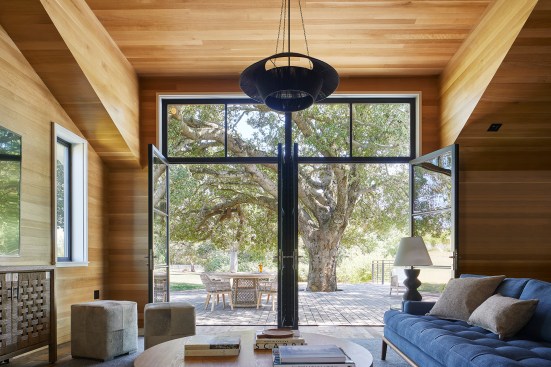 Ceiling heights were opened, allowing for a smoother flow within the space.