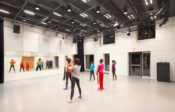 The COBA Dance space has a sprung floor, green room, dressing rooms and separate street access with box office. 