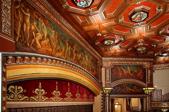 Auditorium Shinn Murals House Right