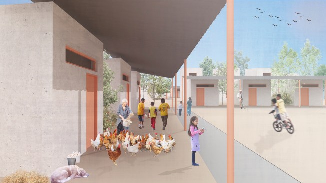 Common courtyard