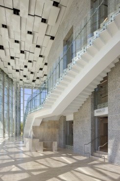 Lobby and Grand Stair looking North