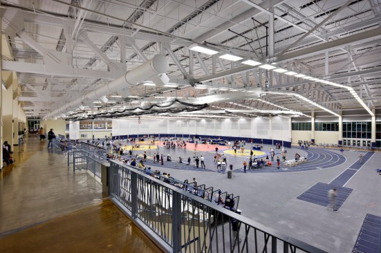 Track and field house