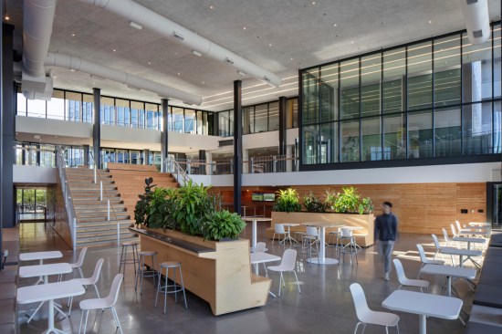 Intersection and Canteen at adidas Village 