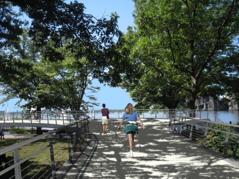 Pedestrian view