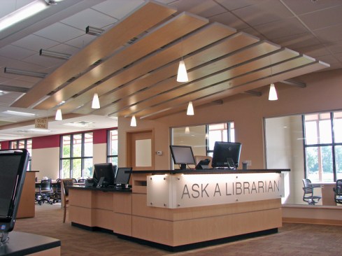 View of Reference/Info Desk