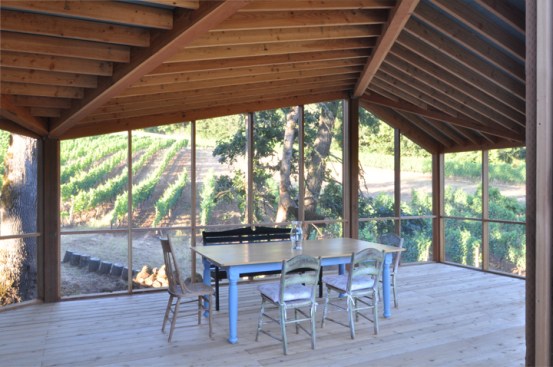 Screened porch