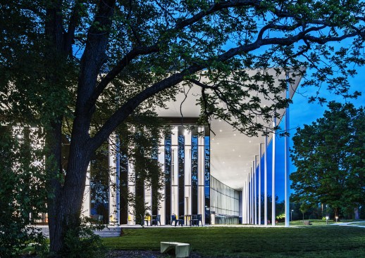 Maker Space and Porch, From the West
