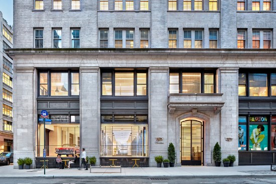 New York City’s Hudson Square neighborhood serves as the home for Cadillac's new 12,000-square-foot storefront “experience center.”