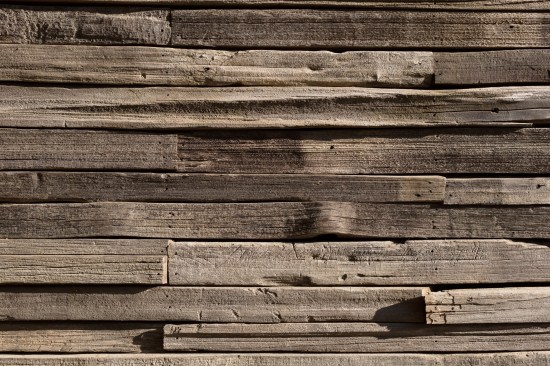 Repurposed Grape Stake siding