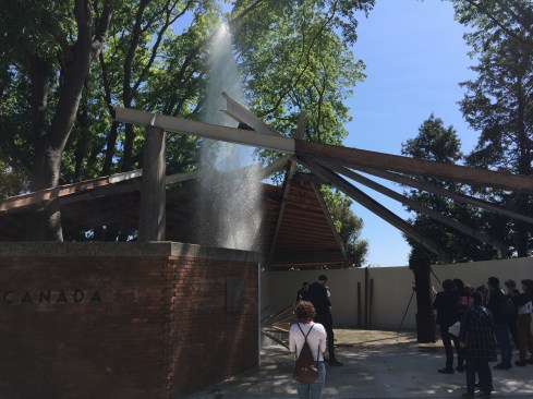 Canadian Pavilion by Geoffrey Farmer