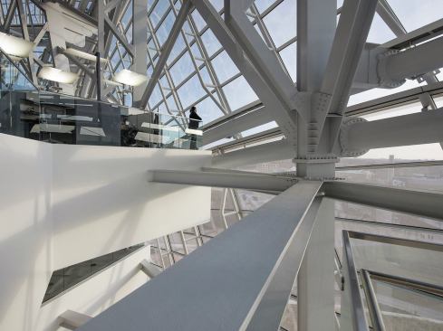 Steel structure detail