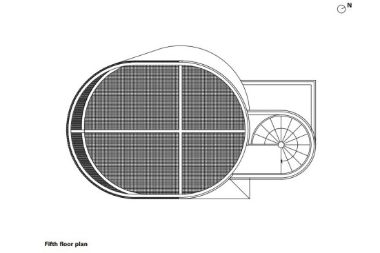Fifth floor plan