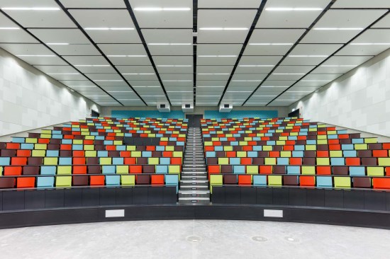 2016_12_06, DEU, Aachen, RWTH, C.A.R.L. lecture hall center, architect: schmidt hammer lassen architects, shl, Copenhagen, photographer: Michael Rasche, www.michaelrasche.com, terms of use: shl can use the pictures for their website,  architecture magazines, brochures, books,the name of the photographer will be named at the article, no transfer to third party for commercial use ( manufacturers, construction companies )