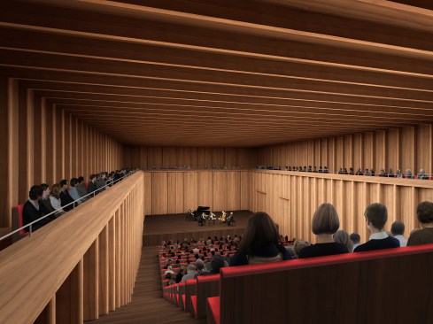 Chamber music hall