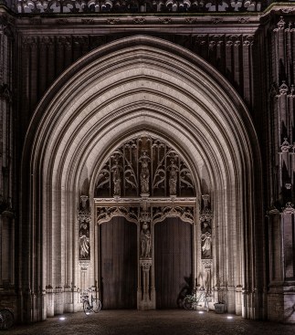 North transept portico, Cathedral of Our Lady, Antwerp, Belgium