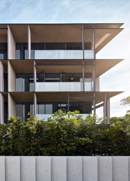 Exterior profile view of Cluny Park Residence