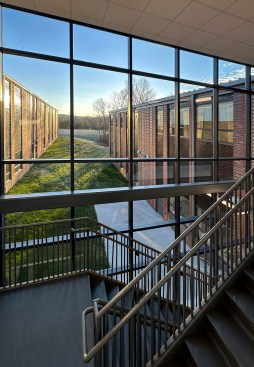 Looking East From Connector Stair