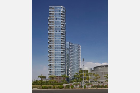 Focus on residential tower