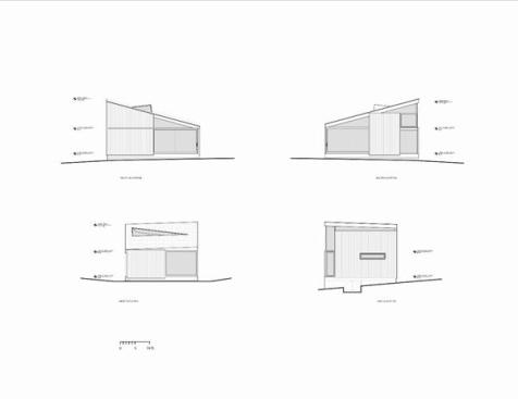 The Cottage in section.