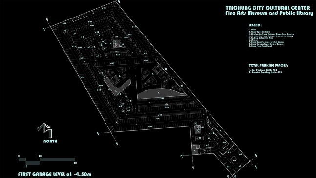 Garage at -4.50m