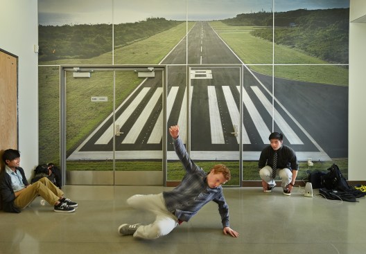 Aerospace-themed+murals+distinguish+each+classroom+wing.