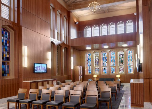 Chapel Restored and Converted to Presentation Room