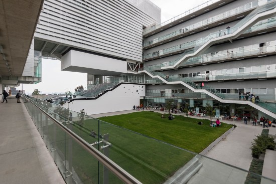 Another view of the courtyard